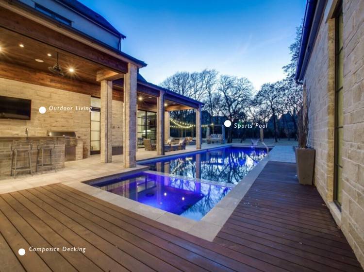 Texas Pools is nationally recognized for their excellence in the pool  industry and is a winner of over 200 awards for design and technical  achievement