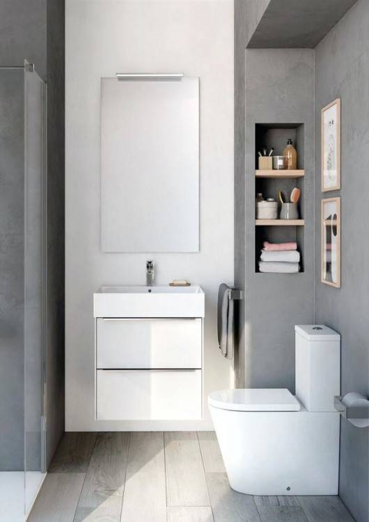 Architecture: Small Bathroom