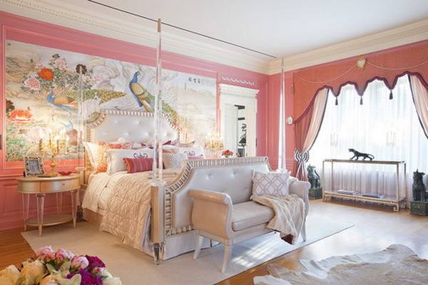 Romantic Bedroom Interior Pink Romantic Bedroom Designs