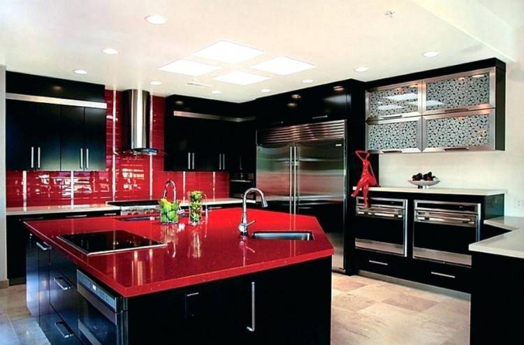 Red Kitchen Themes Black And Red Kitchen Decor Red Black And White