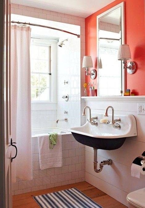 Orange Bathroom Decorating Ideas