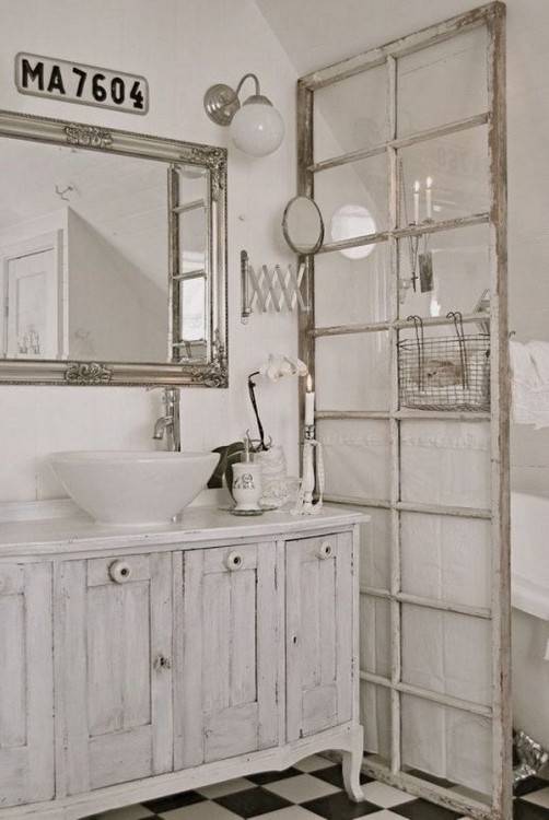 country chic bathroom
