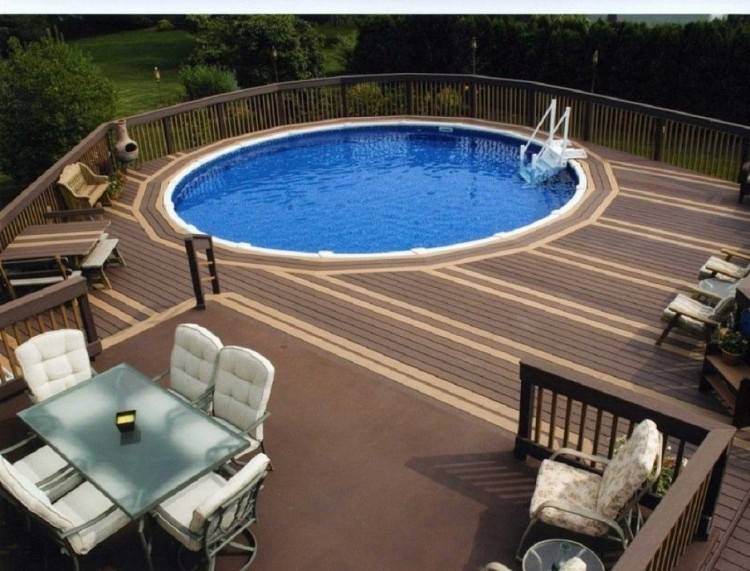 Image Of Pool Deck Plans Oval Free Above Ground Swimming Pool Deck  Designs Round Above Ground
