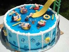 pool cakes