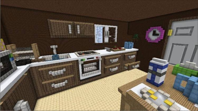 minecraft kitchen ideas
