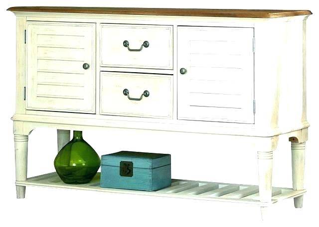 white sideboards