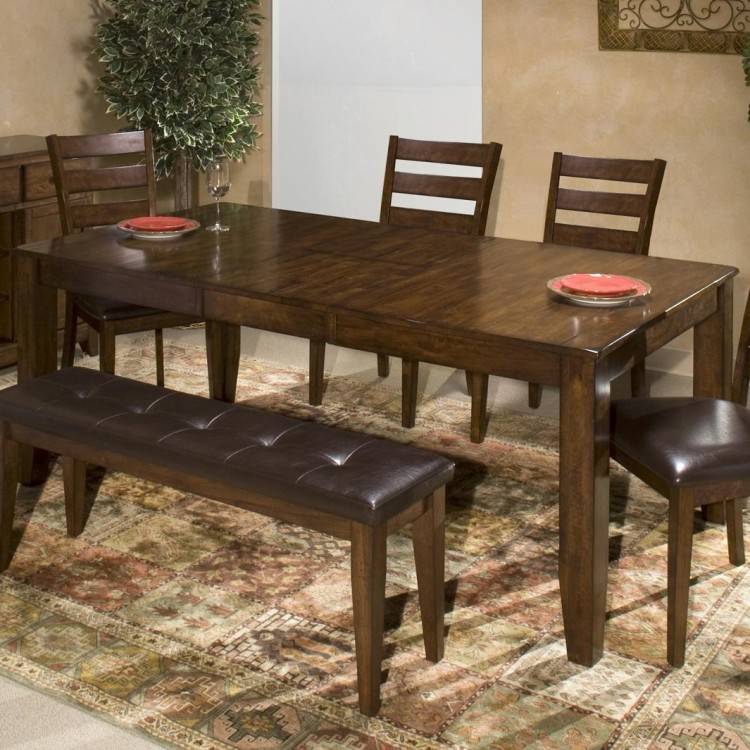 The dining set, comprising of dining table and chairs