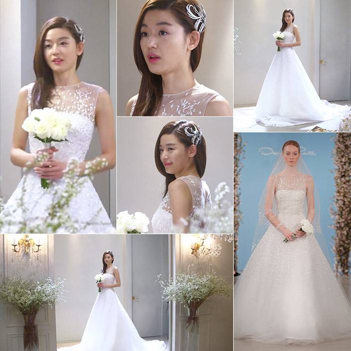 Korean Actress Wedding Dress