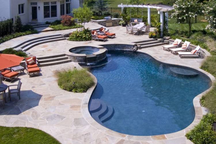 Full Size of Backyard:backyard Designs With Pool Swimming Pool Backyard  Designs Above Ground Small