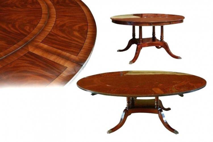 round dining table for 6 with leaf