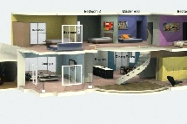3d small house design