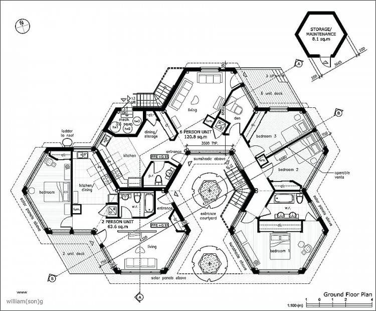 hobbit house blueprint