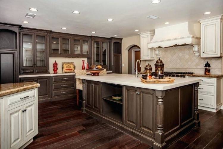 best two tone kitchen cabinets ideas for images on cabinet pics to