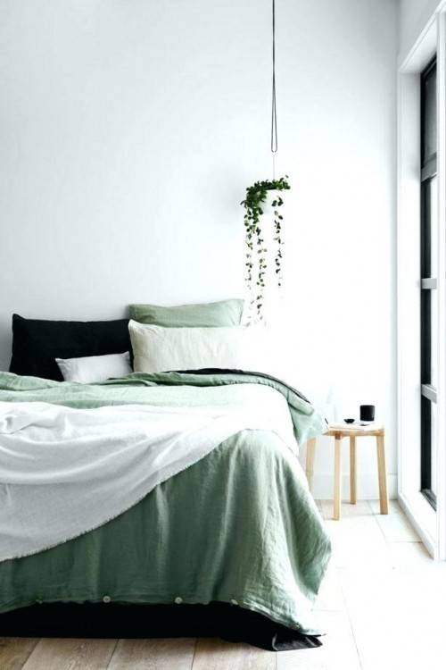 seafoam green bedroom