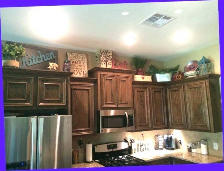 above kitchen cabinet decorations renovate