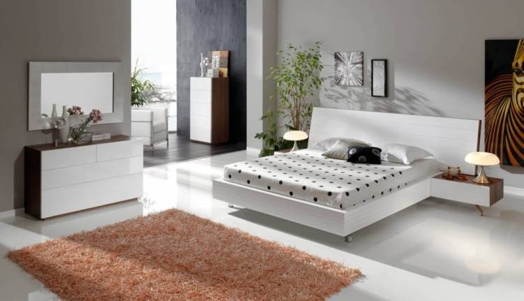 japanese bedroom sets style bedroom decor with white glossy chest drawer  also black area rug japanese