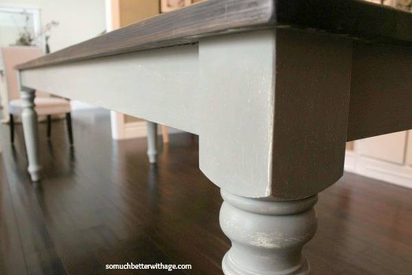 chalk paint dining room