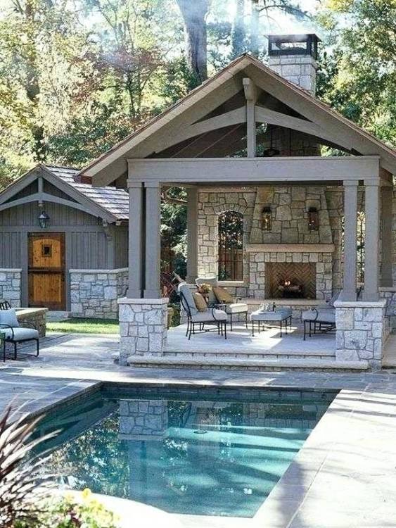 pool house