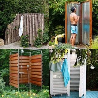 Collection of latest outdoor shower ideas for 2017