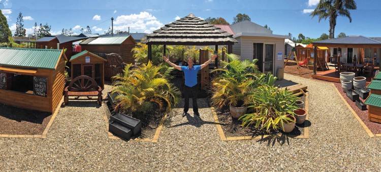 Massive outdoor living space, on private  lot