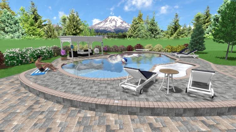 inground pool landscape swimming pool landscaping ideas pools design  pictures pool landscaping design ideas inground pool