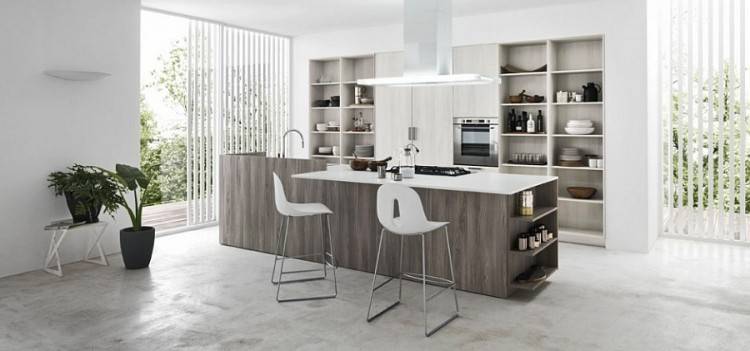 navy blue kitchen island