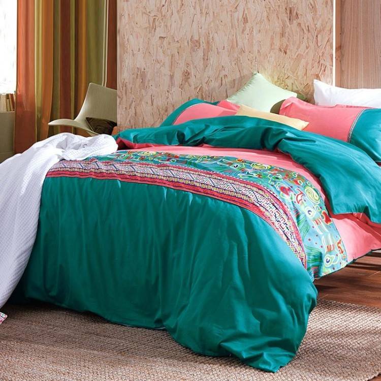 bedroom  turquoise