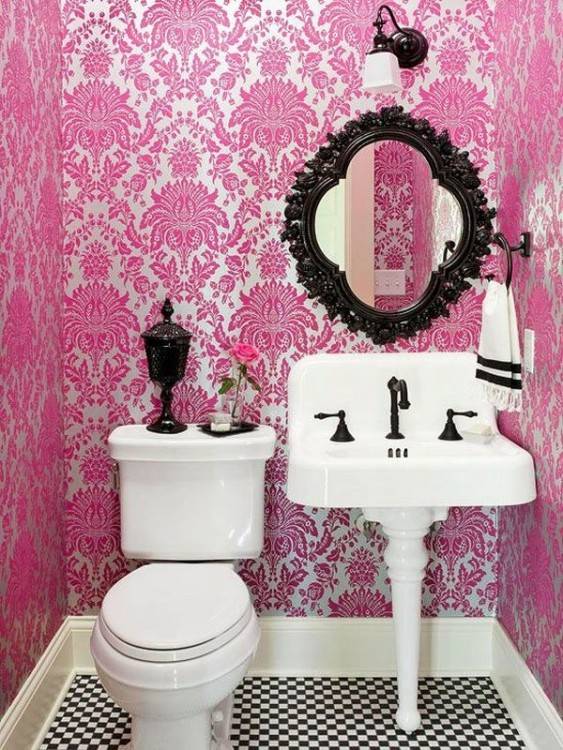 bathroom wallpapers
