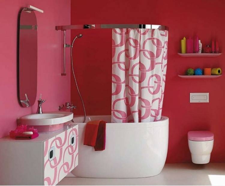 pink bathroom ideas