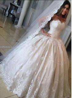 To be honest, looking at this makes me wonder if I really want a wedding  dress or something like this