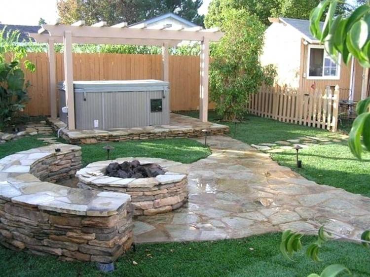 Backyard Patio With Pool Ideas Cool Backyards Without Pools Small Simple Back  Yard Landscaping Low Maintenance