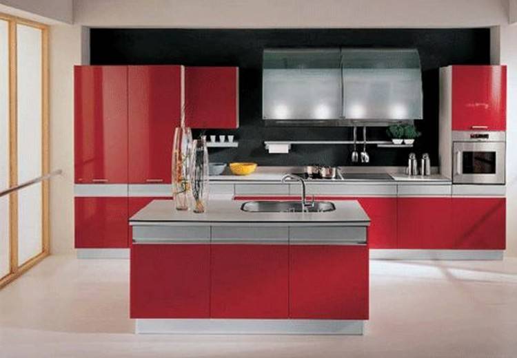 fascinating red kitchen ideas decor