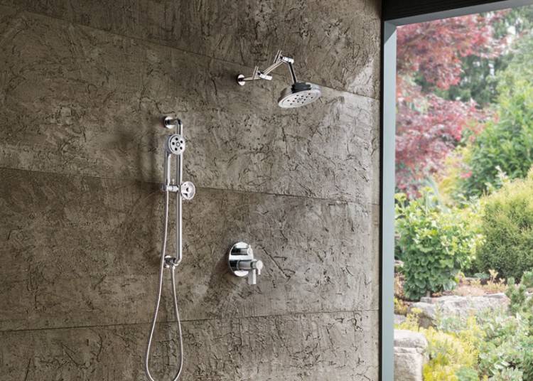 Shower Arm in Chrome