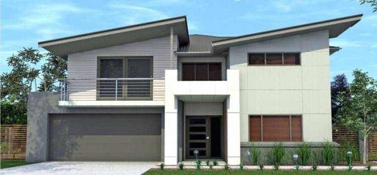 small 2 story house design philippines storey modern designs and floor plans  plan