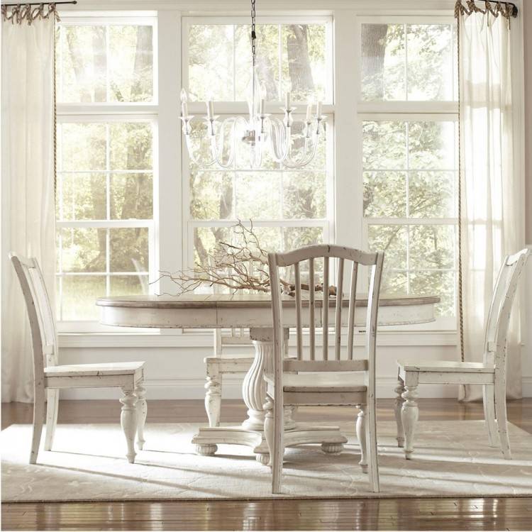 Large Picture of Riverside Furniture Coventry 3255 Round Dining Table