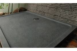 concrete shower pan