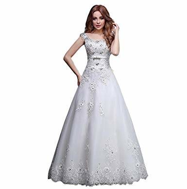 JJ's House Ivory Polyester Casual Wedding Dress Size 16 (XL, Plus 0x)