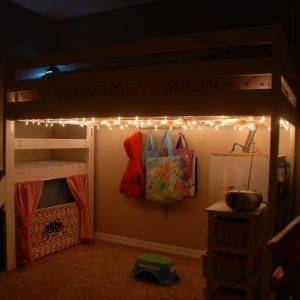 loft bed lighting