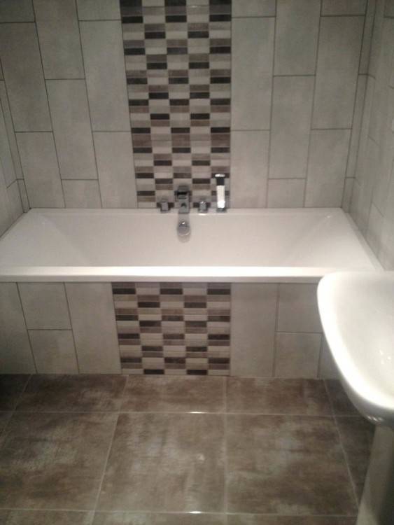 Mosaic Bathroom Wall Tile And Vanities Image