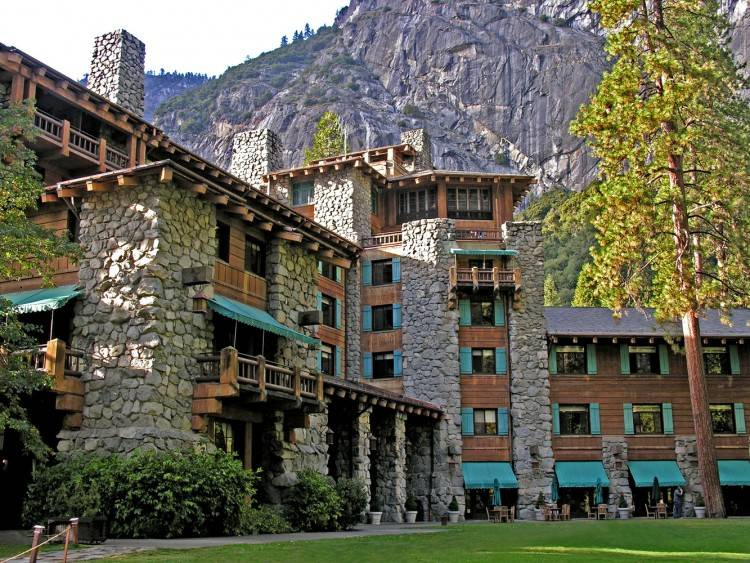 The Ahwahnee Hotel in California's Yosemite National Park