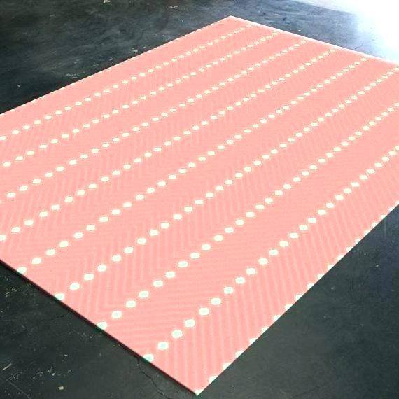 coral blue area rug salmon colored