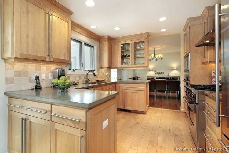 Kitchen With Oak Cabinets Design Ideas Photo 1 Of 5 Alluring Ideas For Light  Colored Kitchen Cabinets Design Best Ideas About Light Wood Cabinets On  Kitchen