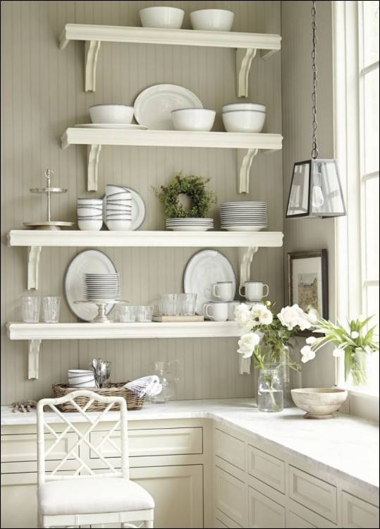 ikea kitchen shelves