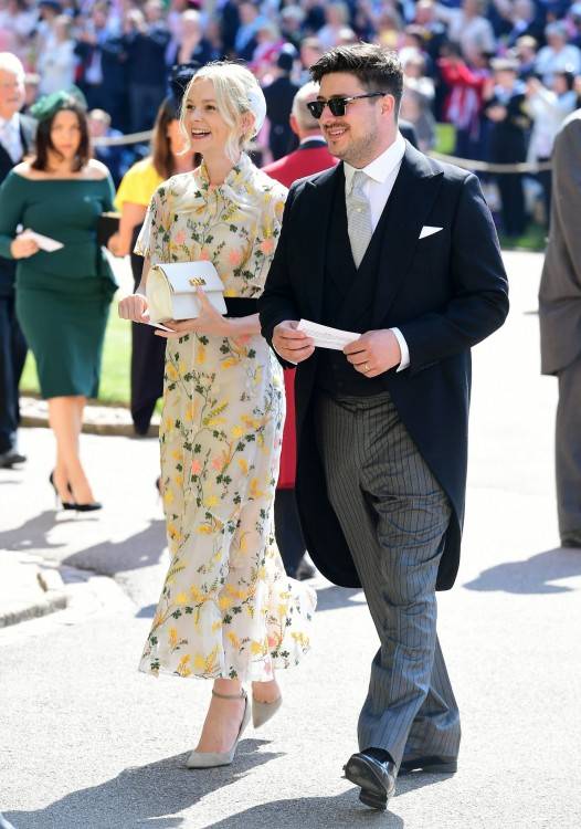 Royal Wedding 2018: Best Dressed Caroline Greenwood's romantic, ruffled  Maria Lucia Hohan dress is perfect for a spring wedding