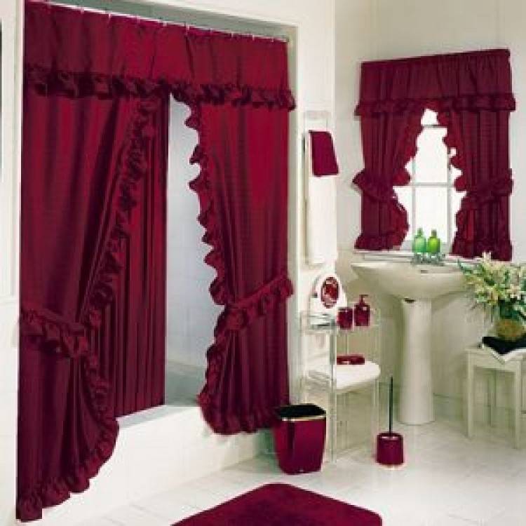 Full Size of Bathroom Chrome Shower Curtain Rod Shower Curtain Ideas For  Small Bathrooms Shower Curtains