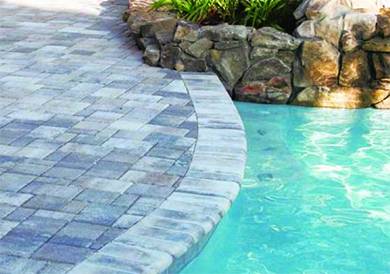 love the paver decking