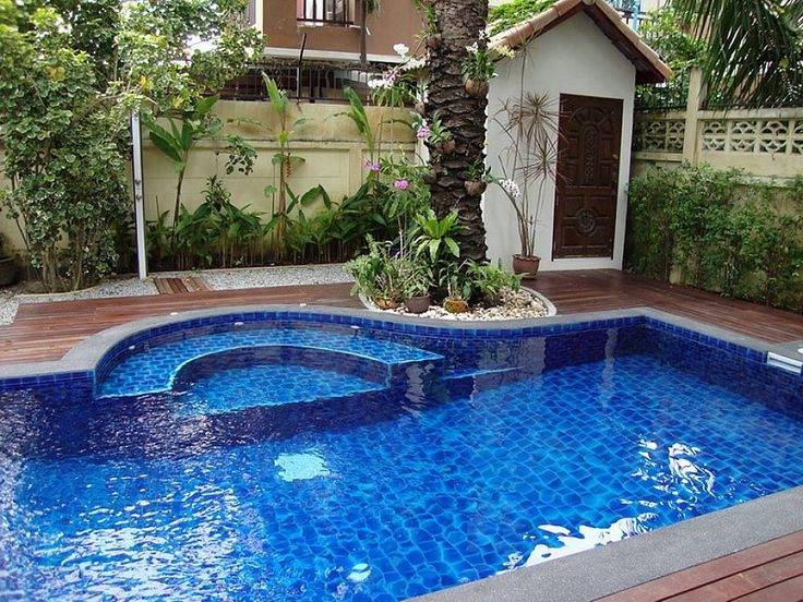 When installing a pool