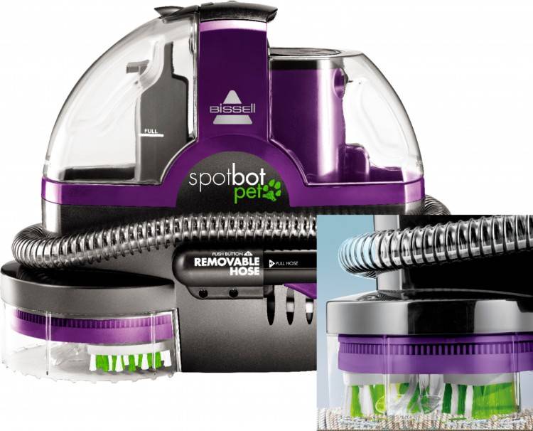 BISSELL Spotbot Pet carpet cleaner works in removing all types of small  spots and stains, regardless of how tough or old they are