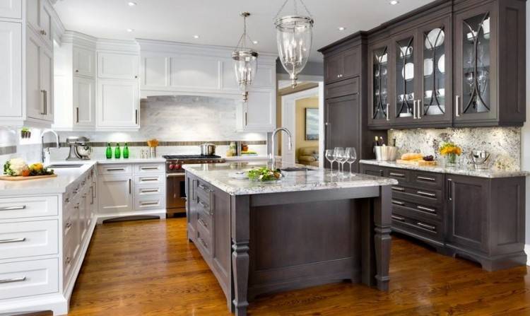 two tone kitchen cabinet ideas design images revamp your with these  gorgeous cabinets