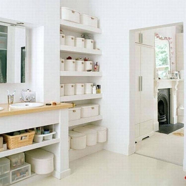 bathroom storage  shelves